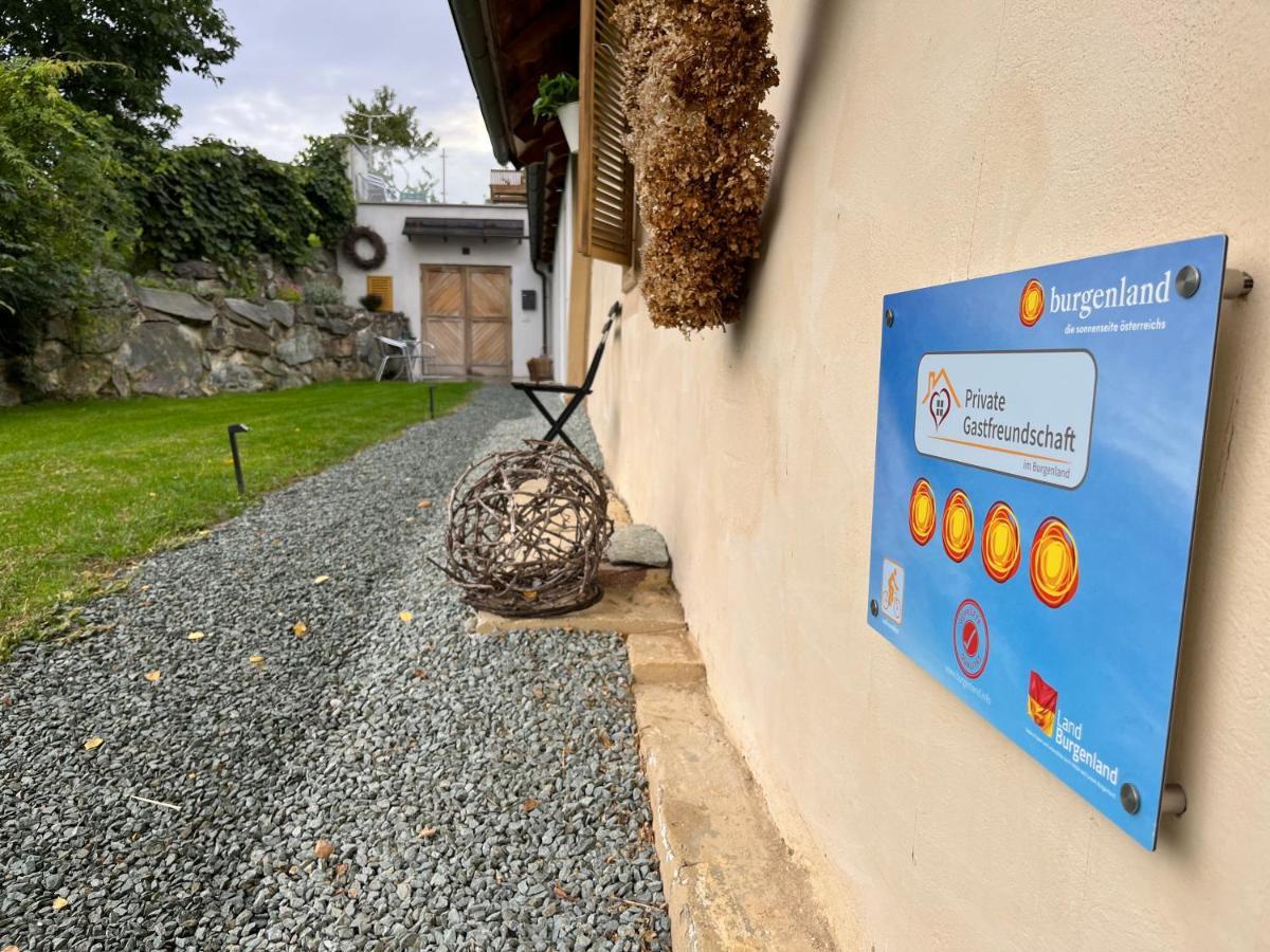 Wein Cottage Kellerstoeckl Eisenberg an der Pinka Eksteriør bilde